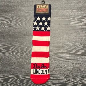 Freaker Feet Babe Lincoln Socks-Unisex Men 4-13 Women  6-14 New